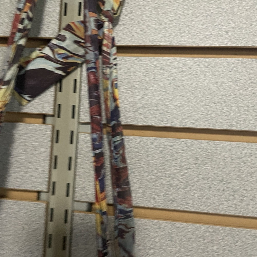 TRUE RELIGION Fragrances Hippie Chic Tote Bag Purse Red/Multi Color Drawstring! - Picture 4 of 8
